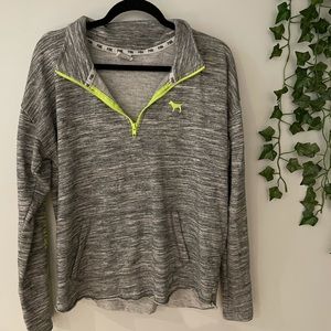 PINK Salt & Pepper Long Sleeve Sweater